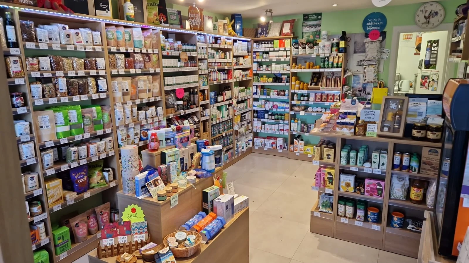 Inside Nature In's Enniskerry store